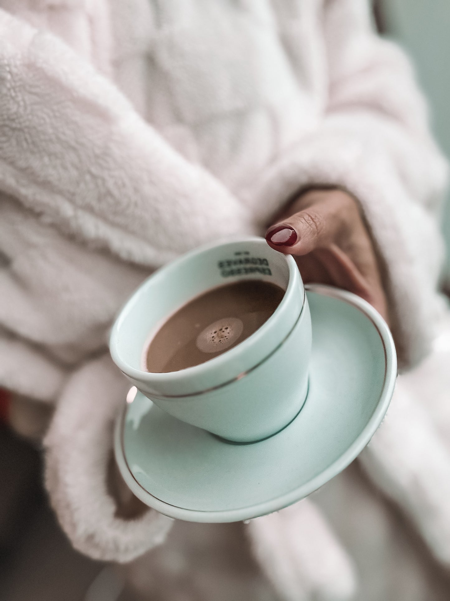 Degraves Espresso Coffee Cup & Saucer Set